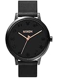 Nixon Damen Analog Quarz Uhr mit Leder Armband A108-3096-00
