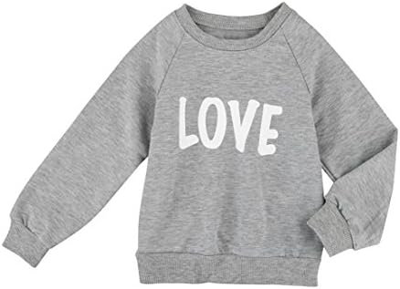 Saihui Mother and Daughter Toddler Infant Baby Letter T shirt Tops Family Clothes Outfits (12 months baby, White)