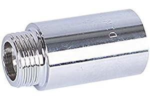 Soytich Acier INOX Filetage Hahnverlängerung 1/2' 3, 4, 5, 6, 8cm (Hahnverlängerung) - 3cm