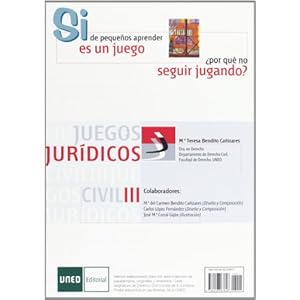 Juegos jurídicos. Derecho civil III. Nº 4