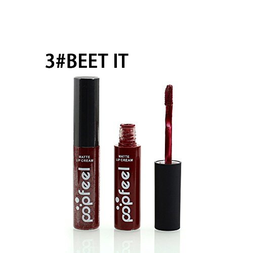 ROPALIA 12 Farben Matt Lipgloss Wasserdichte Flüssige Lippenstift Makeup