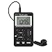 Produktbild fgyhty HANRONGDA Mini AM/FM nachladbarer Radio Protable 2 Band Digital Stereo Pocket Radio-Empfänger mit LCD-Display Kopfhörer