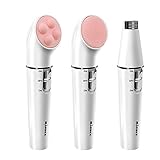 ❤VOLLWASSERFES DESIGN SPIN BRUSH. Das spezielle wasserdichte IPX6-Design ist ideal für diejenigen, die einen Duschservice bevorzugen. Bequem und sicher in der Dusche oder im Bad zu verwenden, ohne sich Sorgen zu machen. Genießen Sie die Gesichtspflege in Spa-Qualität zu Hause und auf Reisen.