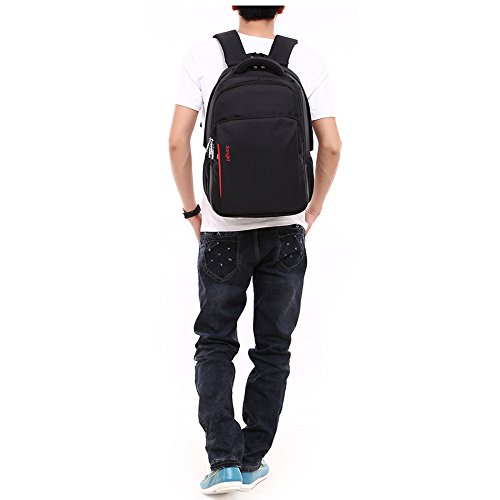 Studenten Campus Schulrucksack Geschäftsreisen mit großen Kapazität für Damen Herren Mehrzweck Casual Daypack Laptop Rucksack für Notebook Ipad bis 15-15.6 Zoll in verschiedenen Farben - 7