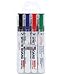 Camlin Kokuyo PB White Board Marker - Pack of 4 Assorted Colors (Black, Blue, Red, Green) RS.80.00