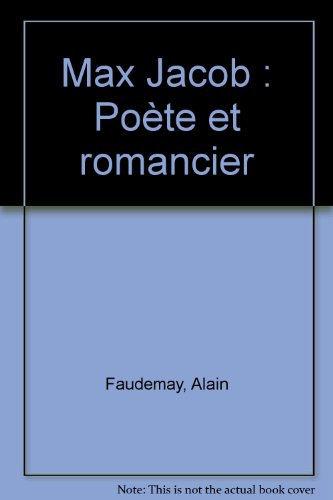 <a href="/node/14493">Max Jacob, poète et romancier</a>