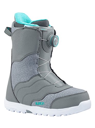 Burton Mint Boa - Botas para snowboard, Gris, 37 EU