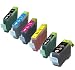 6 Pack US Patent Canon PGI-225 BK CLI-226 BK C M Y GY compatible ink cartridges for Canon PIXMA MG8120 MG6120 printers RS.1616.00