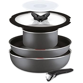 Lagostina Ingenio Essential Plus Set Mit Antihaftbeschichtung Stapelbar Und Ofenfest Kookpotten En P 57487940