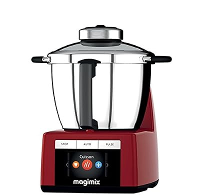 Magimix COOK EXPERT - Robot / cuiseur - 3.5 litres - 900 Watt - rouge - avec balance de cuisine