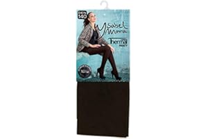 YSABEL MORA Panty Térmico Mujer Invierno - Calidez y Comodidad Sin Renunciar al Estilo - Medias Térmicas con Felpa Interior y Costuras Invisibles para Protección Contra el Frío