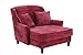 Produktbild Max Winzer 2762-1100-2044123 Love-Seat Jana, Gemütlicher Einzelsessel im XXL-Format,Samtvelour, rot