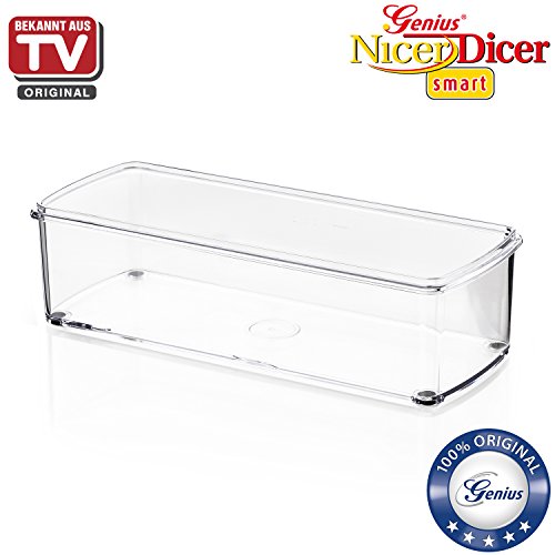 Genius Nicer Dicer Smart | 10 Teile | Alles-Schneider | Hobeln | Schneiden | Schälen | Würfeln | Achteln | Obst- und Gemüseschneider | Bekannt aus TV | NEU - 9