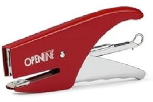 ITERNET Cucitrice manuale a pinza OPENLINE passo 6 max 18 ff rosso