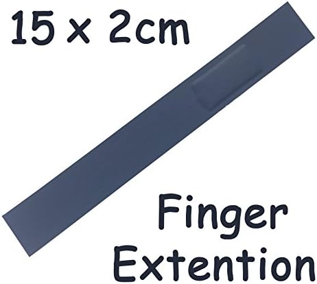 Steroplast50 X STEROCHEF BLUE DETECTABLE FINGER EXTENTION 15CM X 2CM FIRST AID HYPO-ALLERGENIC WOUND PLASTERS