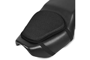 TOURTECS Gel Coussin de Selle M pour Royal Enfield Himalayan Noir