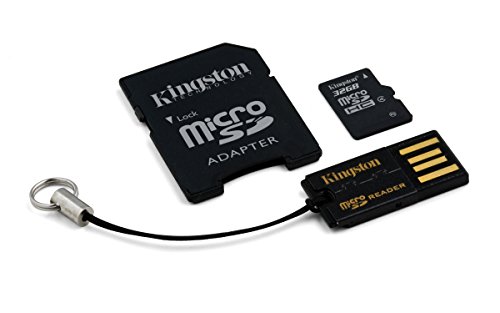 Kingston Mobility Kit micro-SDHC/SDXC 32GB Klasse 4, Karte plus SD und USB-Adapter - 3
