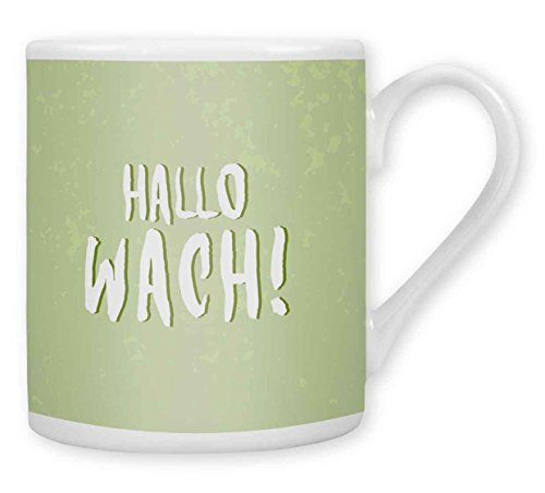 Preisvergleich Produktbild GRUSS&CO 43324 Espressotasse "Hallo Wach"