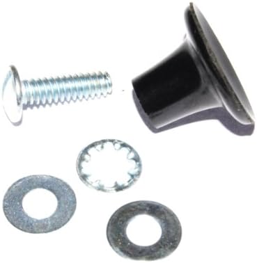 Oven Inner Glass Door Knob To Fit Hotpoint,Belling, Creda, Jackson &amp; Tricity Cookers - Screws Onto The Inner Glass Oven Door.