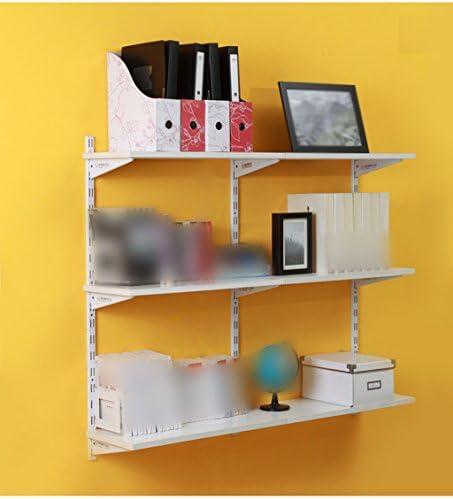 GRJH® On the wall Bookshelf TV background Wall mounted Ornaments shelf Wall hanging board custom made Partition 100*120*25cm Waterproof and durable