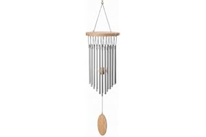 ONECK Wind Chimes for Garden, 22 Tubes Wooden Windchimes Outdoor & Indoor, Hanging Garden Ornaments for Home Decor, Large Wind Chimes for Yard & Patio