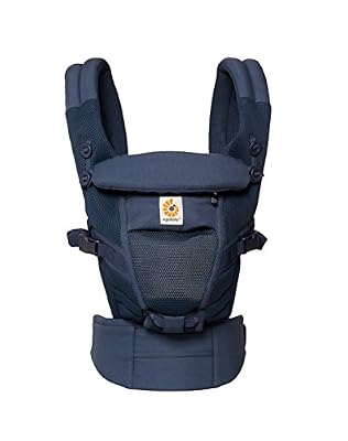 ergobaby BCPEAPBLUE Porte-Bébés Ventral