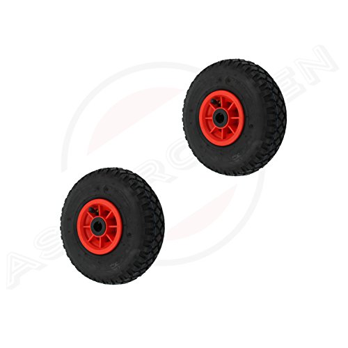 2 Stück Rad 260/85/20* Reifen 3.00-4 PR4 Sackkarrenrad Sackkarren Bollerwagen Tragkraft 200 kg