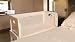 Knuma Huddle Bedside Crib - White
