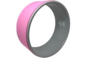 ‎ATC HANDELS GMBH ATC Handels GmbH Yoga Rad Hilfsmittel für Asanas, Pilates- und Yogaübungen - Rückenrolle, Backbend, Pilates Rad, pink