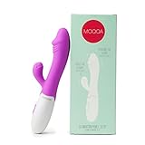 MOQQA Skipper Rabbit Vibrator – Vibrating Dildo with 30 Unique Vibration Patterns – Clitoral Massager and G-Spot Stimulator