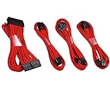 Cable de extensión ATX de 1 x 24 pines,Cable EPS 1x 4 + 4 pines,Cable PCI-e de 2x 8 pines,Cable PCI-e de 2x 6 pines.