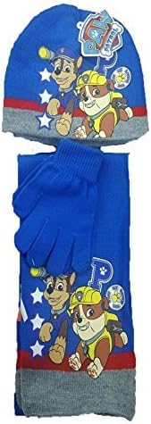 OFFICIAL LICENSED PRODUCT New Spiderman Ironman PAW Patrol Minnie Mouse Winter Knitted Scarf, Hat &amp; Glove Set