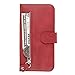 Produktbild Tosim Sony Xperia 1 Hülle Leder, Klapphülle mit Kartenfach Brieftasche Lederhülle Stossfest Handyhülle Klappbar Case für Sony Xperia1 - TOYYO070270 Rot