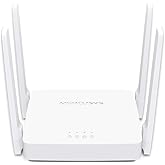 MERCUSYS AC1200 Wireless Dual_Band WiFi Router Mercusys AC10 | 1200 Mbps Wi-Fi Speed | 4 High Gain Antennas | Parental Contro