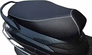 AUTOFORM Heavy Duty Automotive Grade PU/PVC Laminated with High Density Pure Foam Cushioned Scooter Seat Cover for Jupiter (Black)