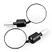 Produktbild Schwarz Motorrad, ATV Bar End Rear View Mirror Universal 7/20.32 cm, Classic, 1 Paar