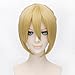Produktbild LanTing Cosplay Perücke VOCALOID2 Kagamine Len Gold Styled Frauen Cosplay Party Fashion Anime Human Costume Full wigs Synthetic Haar Heat Resistant Fiber