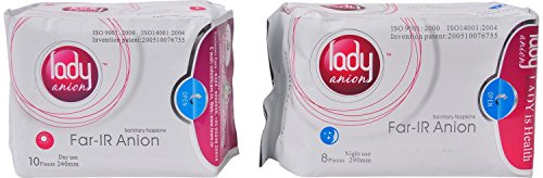 Lady Anion Sanitary Napkins - Pack of 2 RS.248 (44.00% Off) - Amazon Lady Anion Sanitary Napkins - Pack of 2 RS.248 (44.00% Off) - Amazon