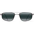 Maui Jim Men's Kahuna Polarized Rectangular Sunglasses