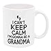 Produktbild P & B Ich kann nicht Keep Calm I 'm gonna be a Oma für Geschenke Keramik Kaffee Tassen, M187 11 oz. weiß