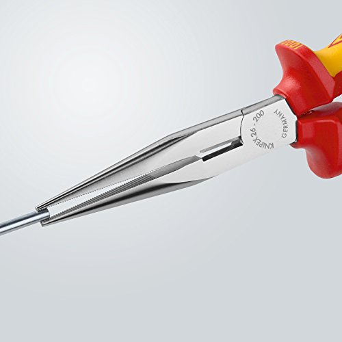 Knipex 26 16 200 – Flachrundzange mit Schneide, VDE-geprüft - 5