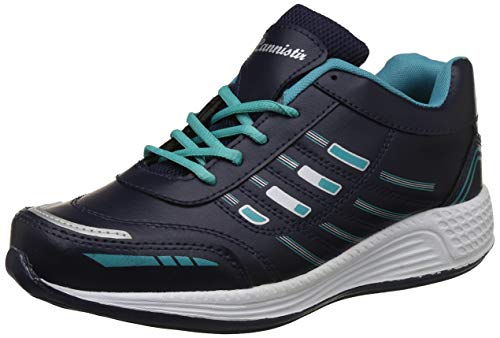 LannistirMen's N Blue/C Grn Running Shoes