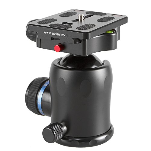 Sirui K-30X - Rótula para trípode (44 mm), negro