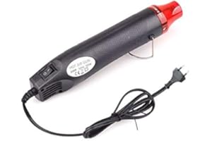 STICKERSLAB GHIRARDI StickersLab – Pistola de Aire Caliente de 300 W para películas Wrapping, para Pantallas de Smartphone, Secado, Barro, Tubos termorretráctiles, etc.