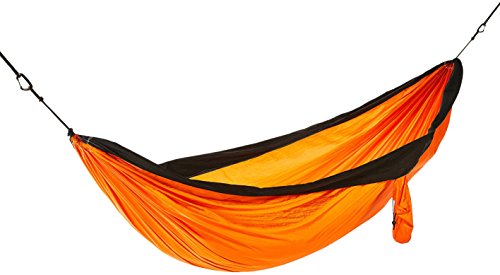 Preisvergleich Produktbild Leichte Doppel-Camping-Hängematte, Orange