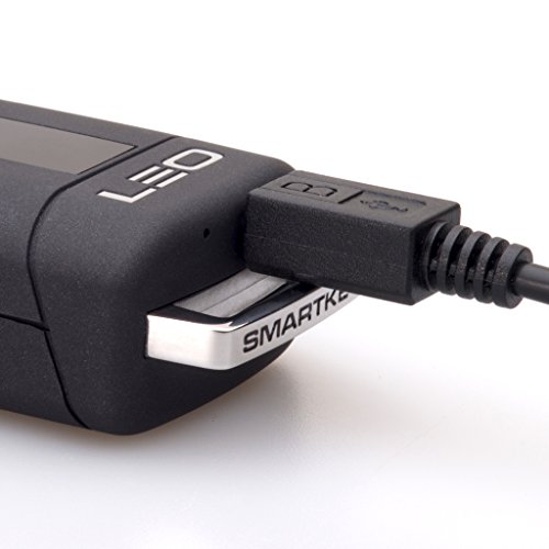 Trekstor LEO Smartkey vollautomatischer Schl  sselbund f  r bis zu 6 Schl  ssel  anthrazit