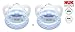 Produktbild NUK ROSE&BLUE Nr. 10.729.386-2x Schnuller Anatomischer Silikon/BLAU (0-6m)