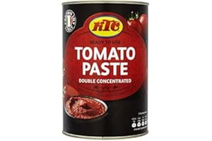 KTC EDIBLES Pâte de tomate KTC (double concentré) - 400 g - Lot de 3