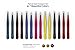 Suvorna 4" Precision Aligned Professional Tweezers Color Sets with Premium Stainless Steel, One Sharp Pointed Pair and One Slanted Tip Pair for Precision Eyebrow Shaping, Great for Ingrown Hair & Splinters, Perfect Eyebrow Trimmer, Easy Care Set, Satisfaction Guarantee