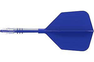 CUESOUL CUESUL Rost T19 Eje de dardo Integrado de Carbono y Vuelo de ala Grande, Conjunto de 3